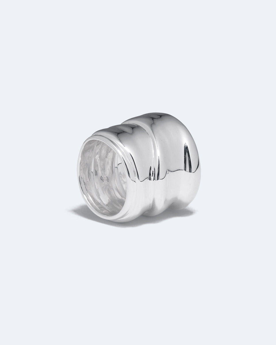 Estran - Bague en argent recyclé