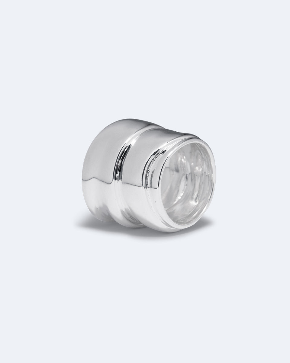 Estran - Bague en argent recyclé