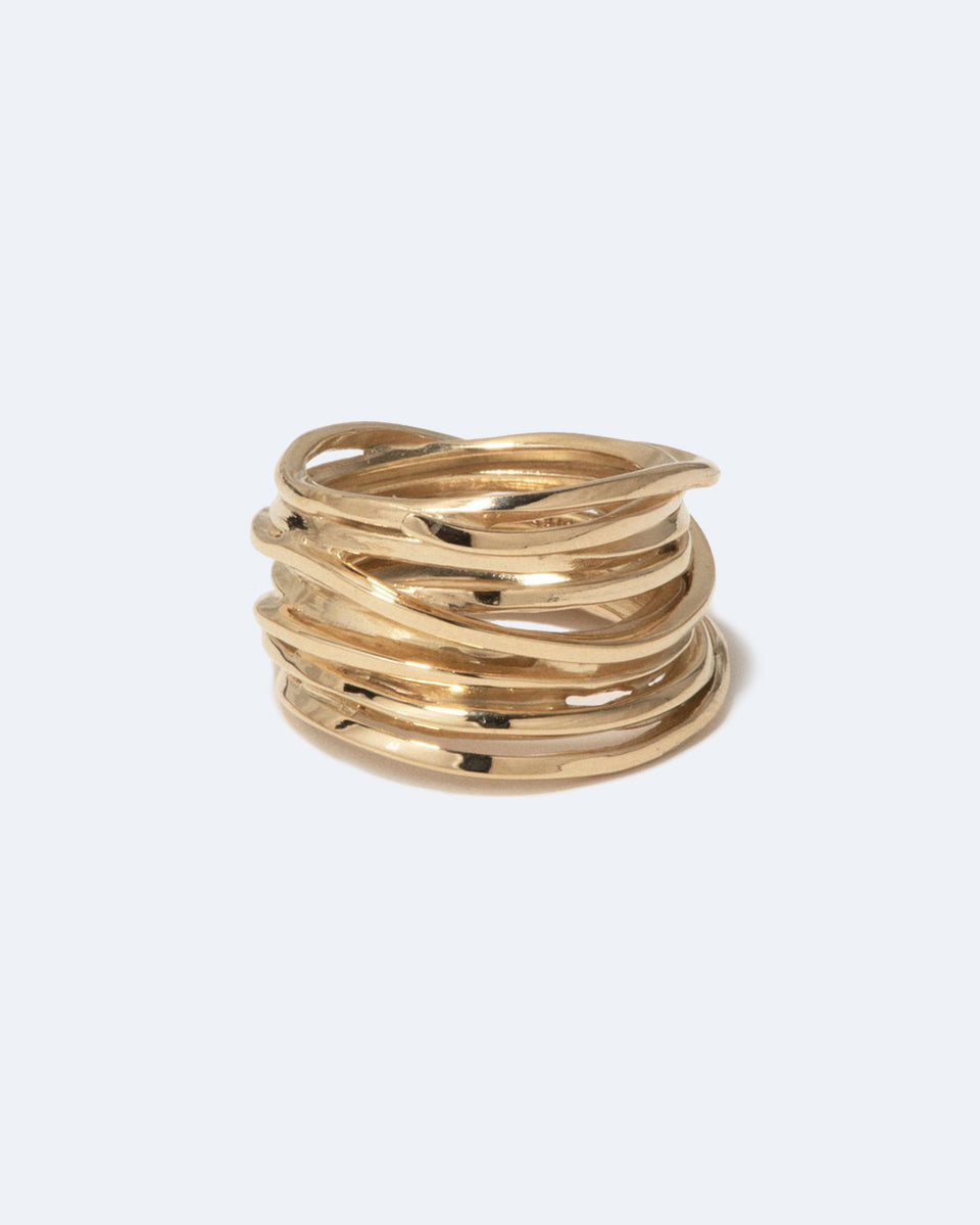 Pourquoi suis-je ici et pas ailleurs - Bague en vermeil