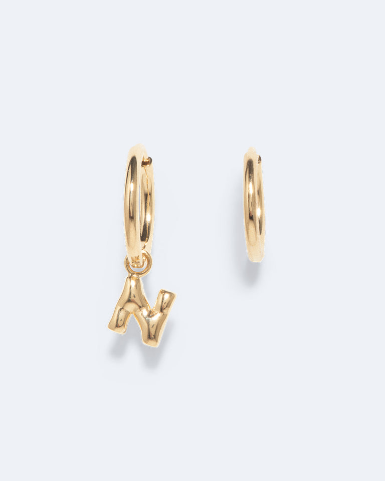 Classicworks™ N - Boucles d'oreilles vermeil en or recyclé