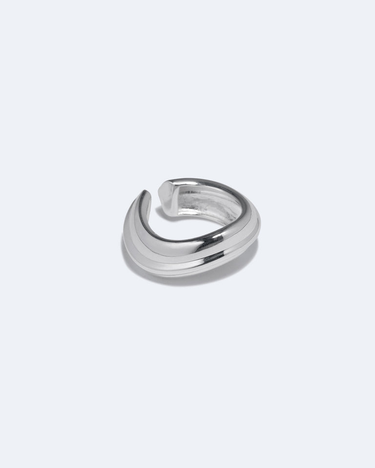 Est-ce captivant ? - Lot de 3 boucles d'oreilles manchette plaquées argent