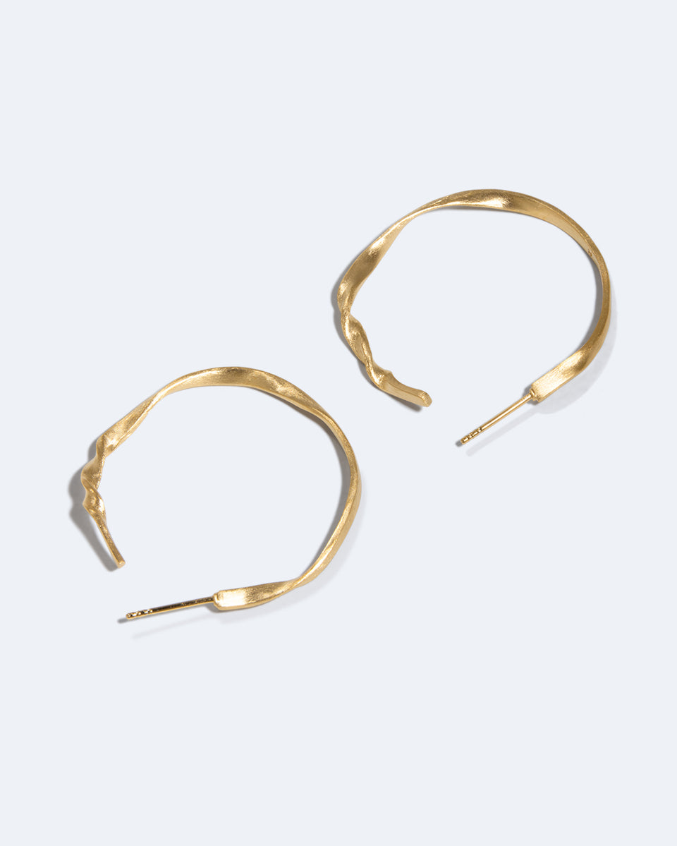 The Tenderest Thing - Recycled Gold Vermeil Earrings