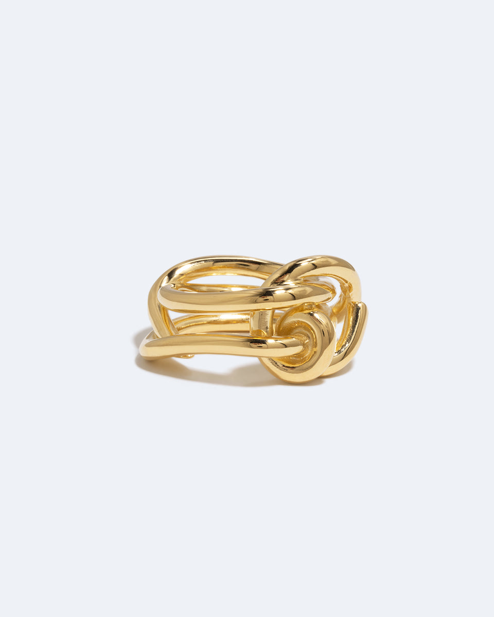 Knot - Gold Vermeil Ring