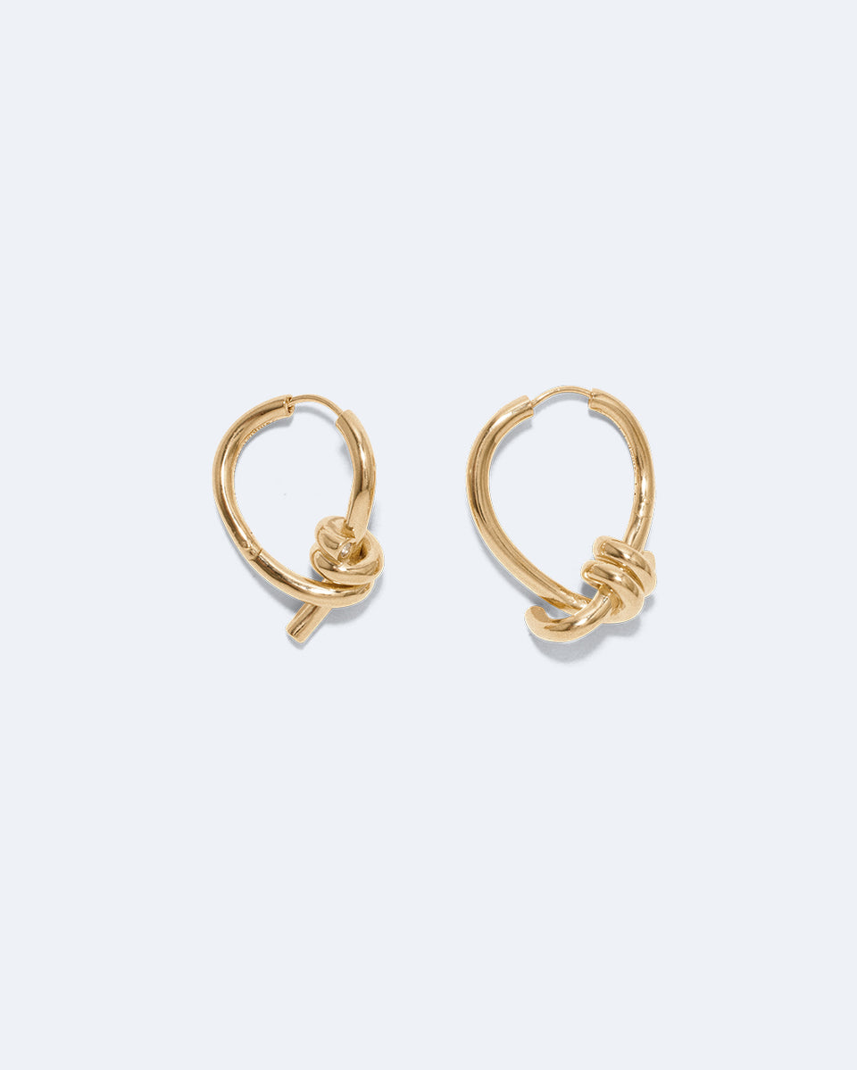 The Freedom to Imagine II - Recycled Gold Vermeil Earrings