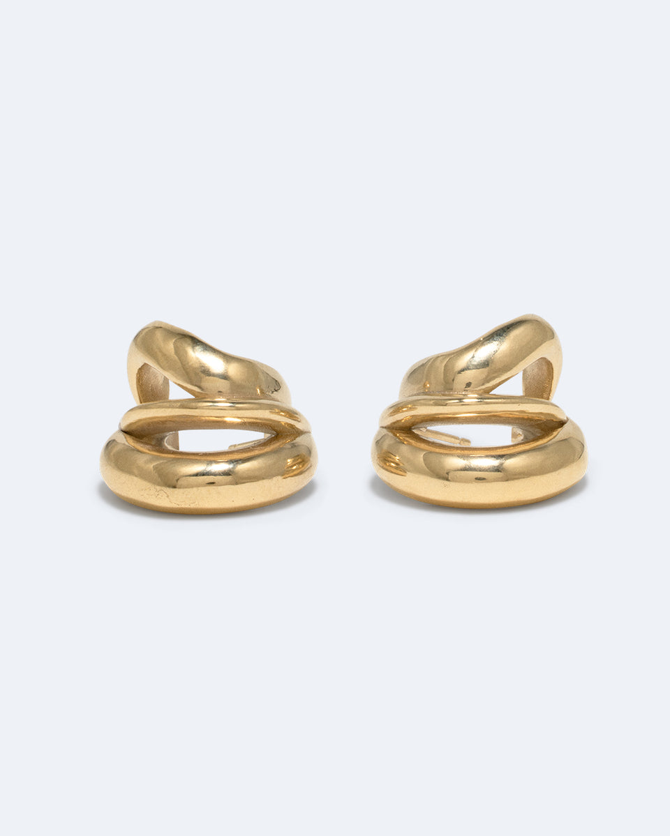 Dollop - Boucles d'oreilles en vermeil recyclé