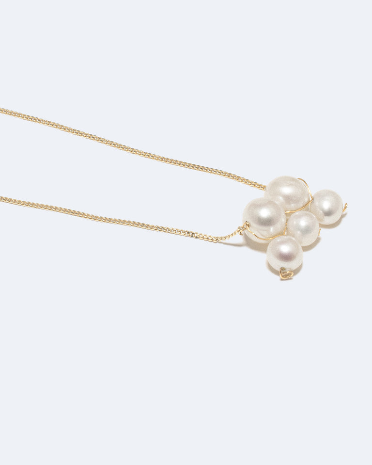 What's the Big Idea? - Pearl and Gold Vermeil Pendant