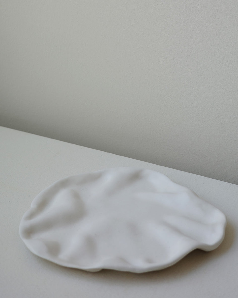 The Perfect Plate to Confound an In‐Law - Large Plate in Matte White