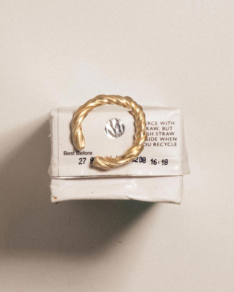 Deep State - Gold Vermeil Ear Cuff