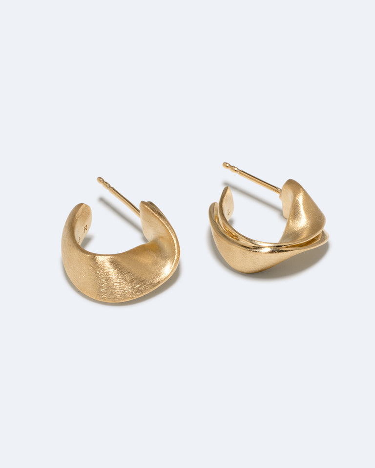 Plume - Recycled Gold Vermeil Earrings