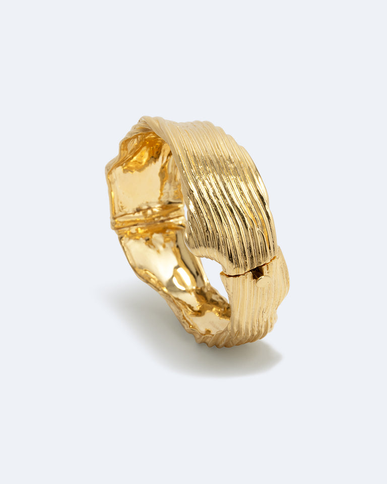 Destiny’s Tributaries - Gold Plated Cuff