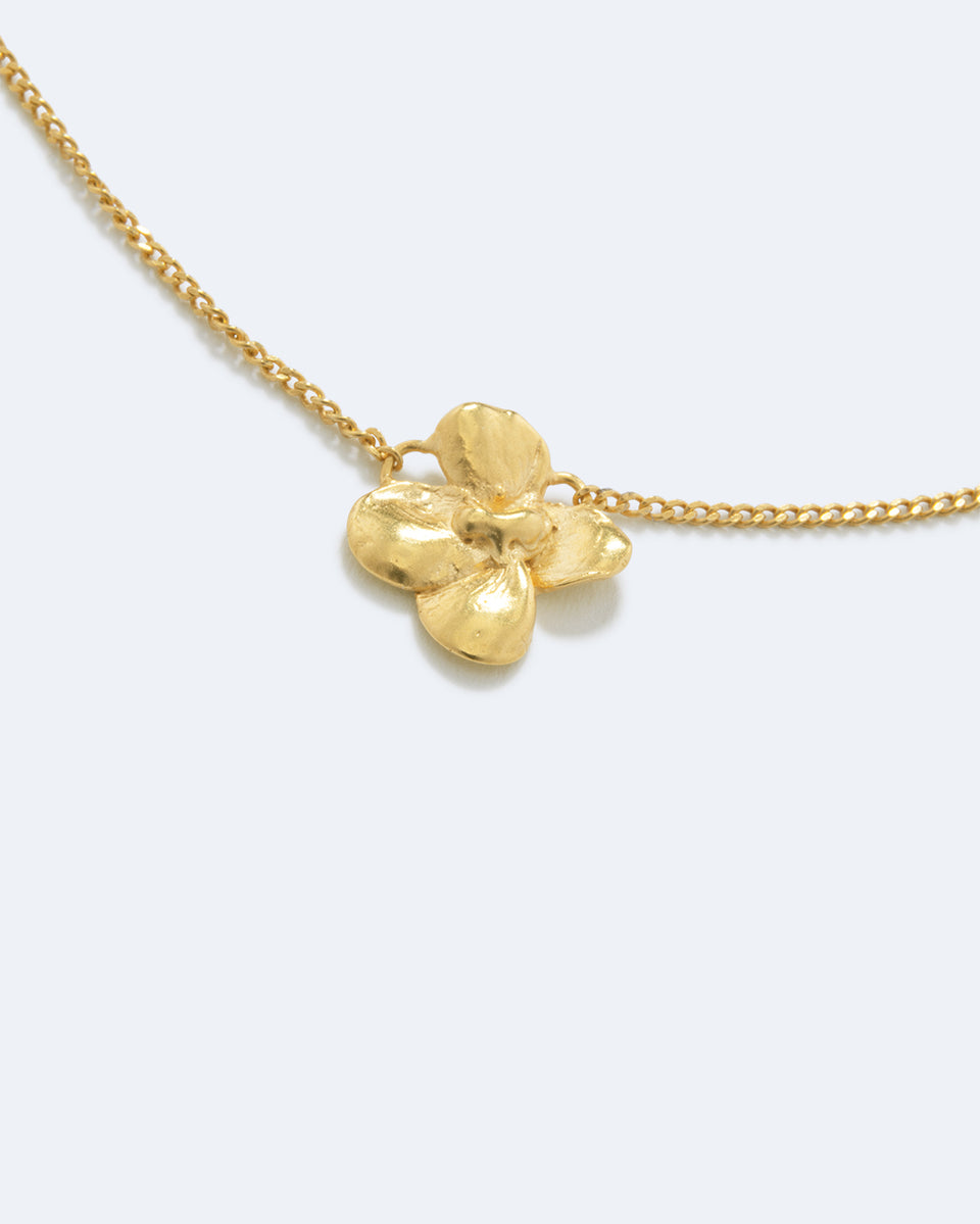 Lucky Break - Pearl and Gold Plated Necklace