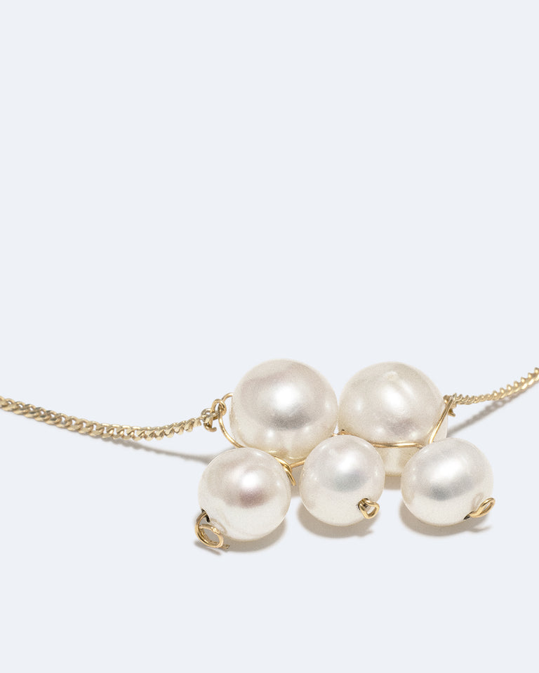 What's the Big Idea? - Pearl and Gold Vermeil Pendant