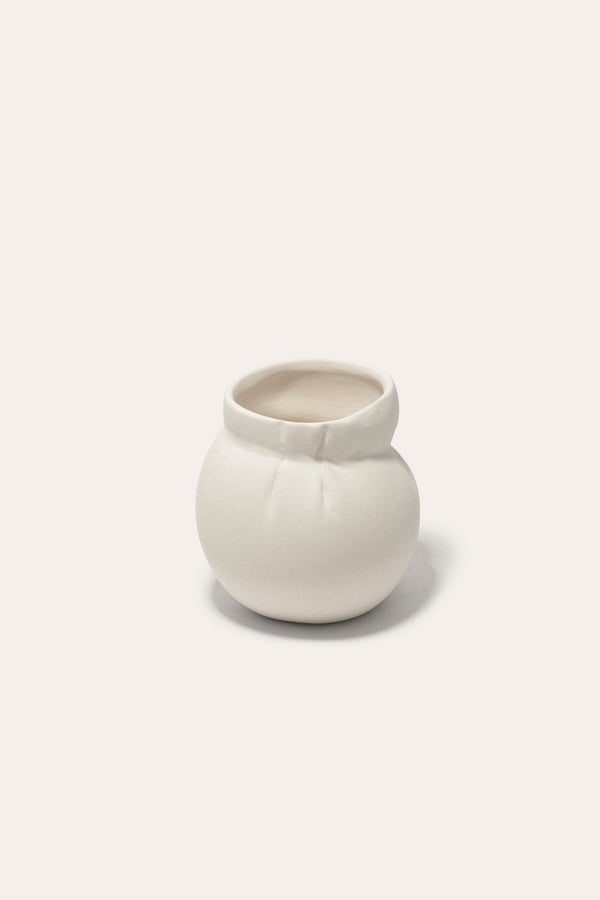 Squeezed - Gobelet Blanc Mat
