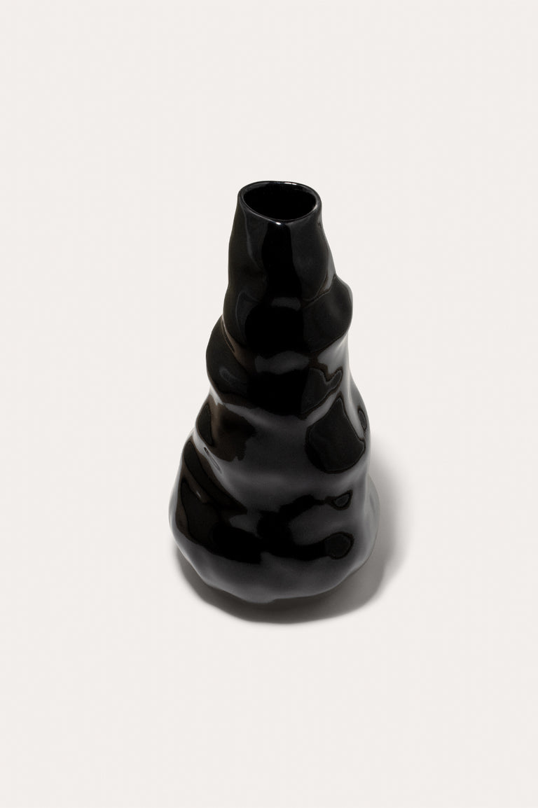 The Rise and Decline of Patriarchal Systems - Medium Vessel in Gloss Black