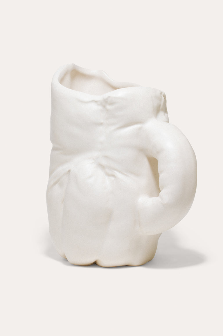 Puffy - Grande Cruche en Blanc Mat