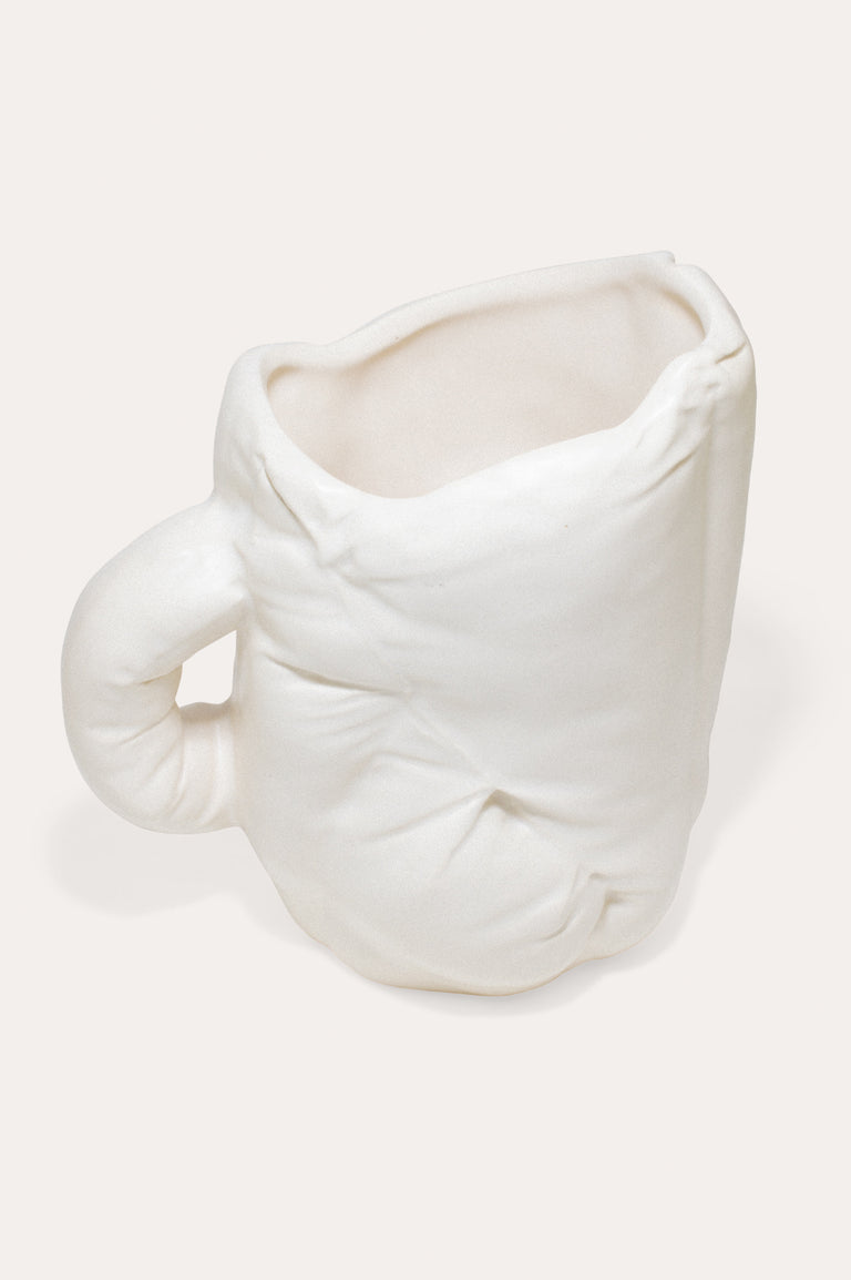Puffy - Grande Cruche en Blanc Mat