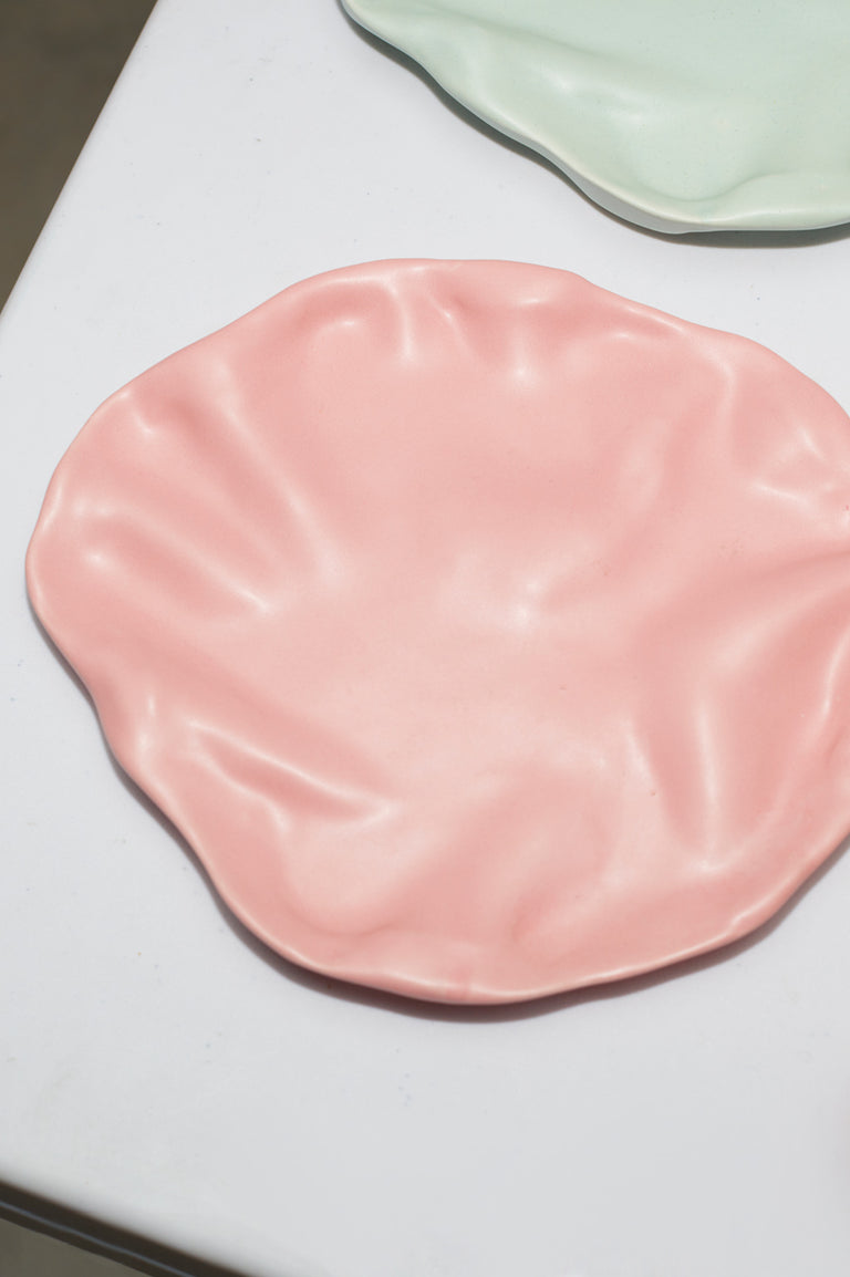 L'assiette parfaite pour dérouter un beau-parent - Grande assiette en blanc mat