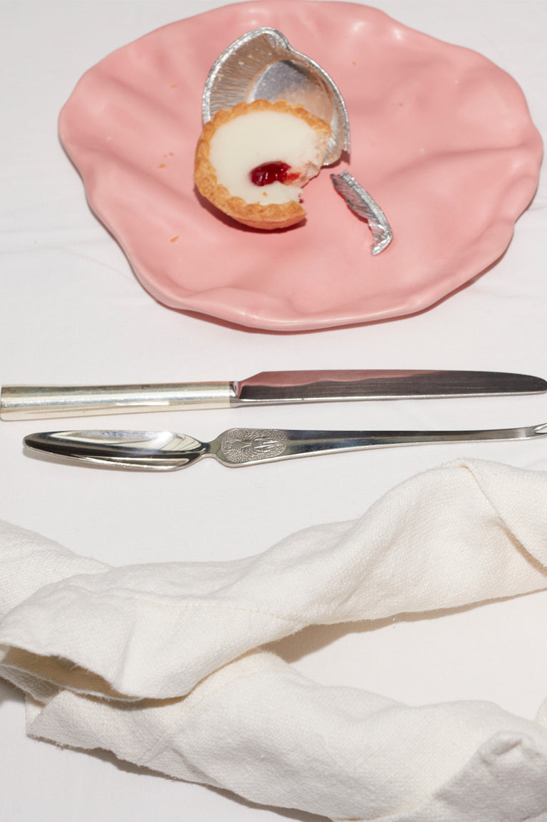 L'assiette parfaite pour dérouter un beau-parent - Grande assiette en blanc mat