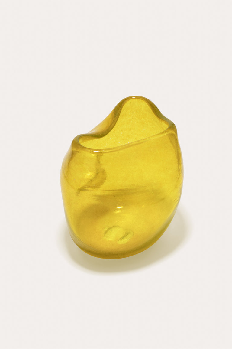 Thaw - Recycled Glass Tumbler in Yellow