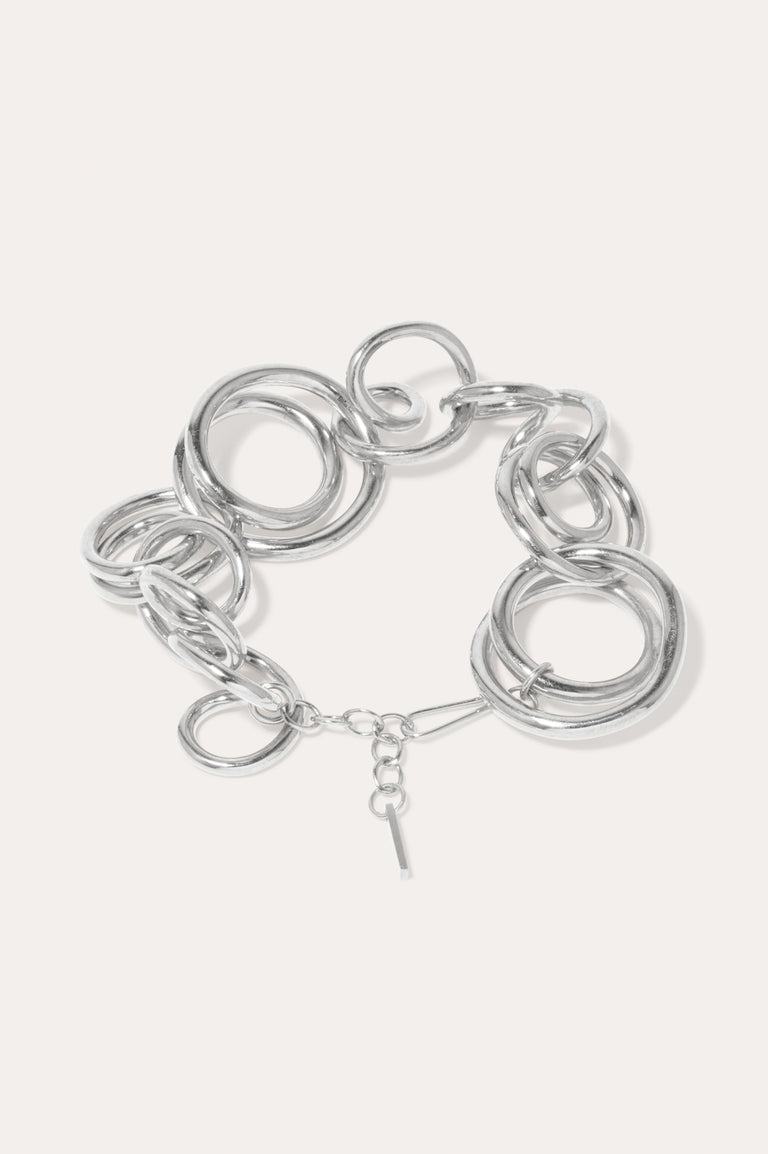 Befuddled - Platinum Plated Bracelet