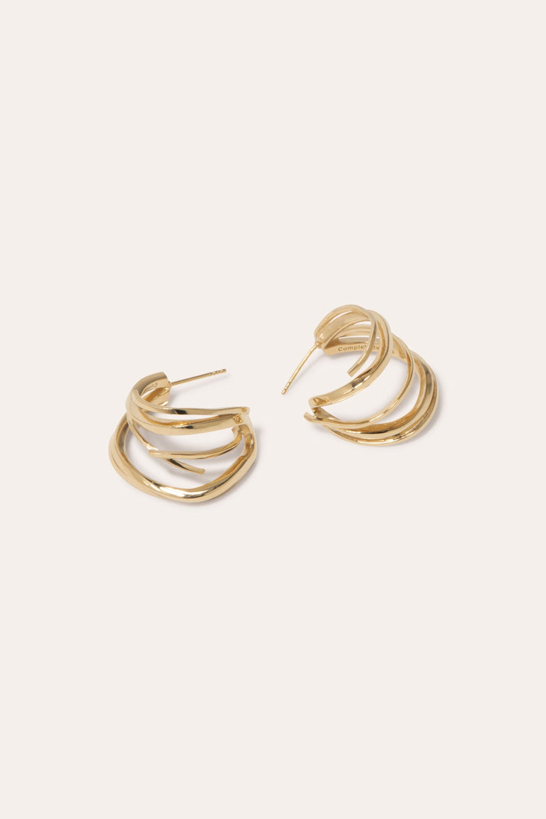Stratum - Gold Vermeil Earrings