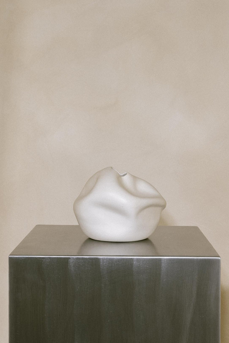 Compound - Large Vessel in Matte White