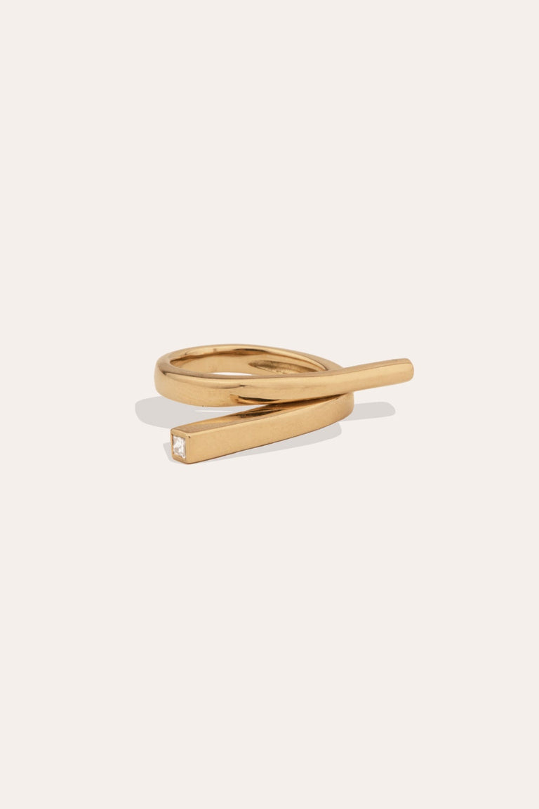 Bague Vol – Or jaune 18 carats et Diamants