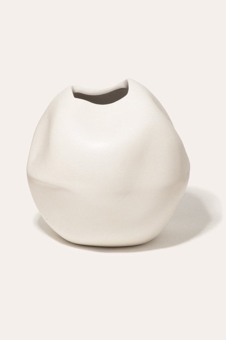 Banned Book No. 2 - Large Vessel in Matte White
