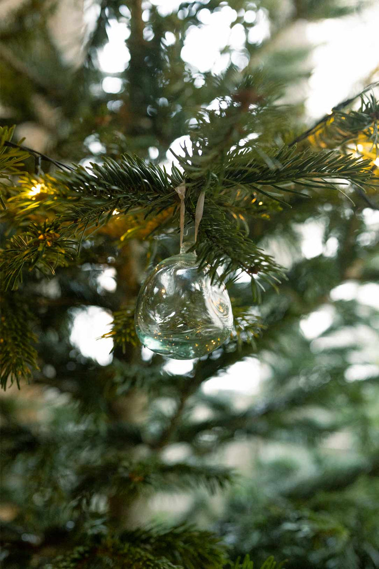 Tree Ornaments -  Set of 3 Glass Baubles