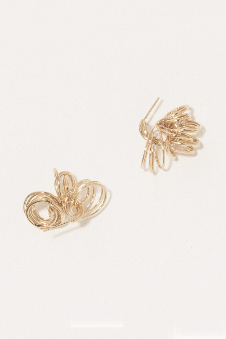 Tides - Gold Vermeil Earrings
