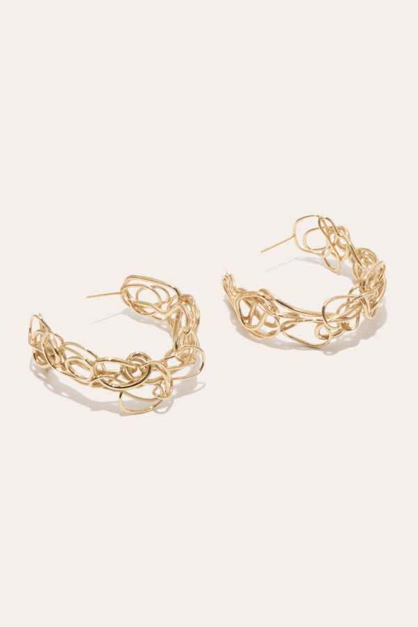 F38 - Boucles d'oreilles en vermeil