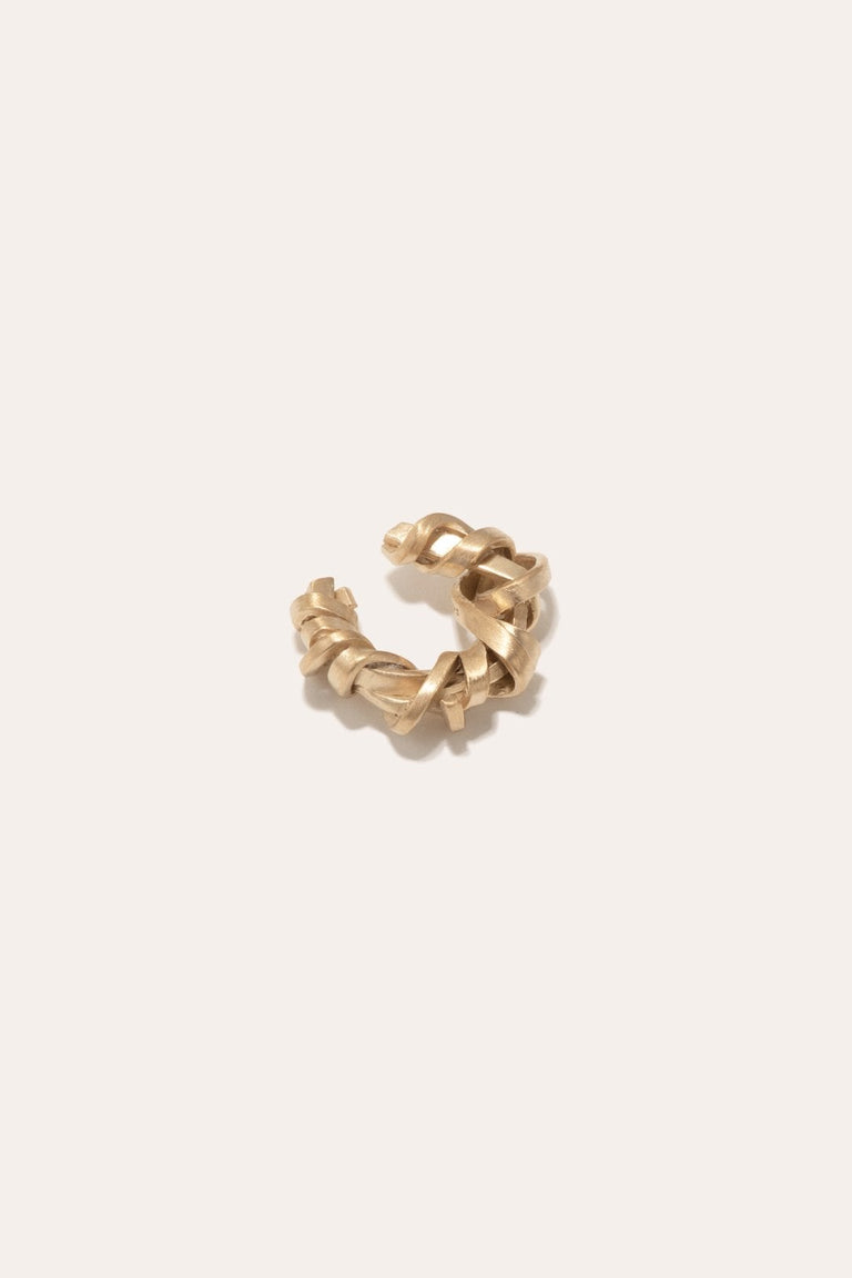 That Time We Almost Didn't Make It - Gold Vermeil Ear Cuff