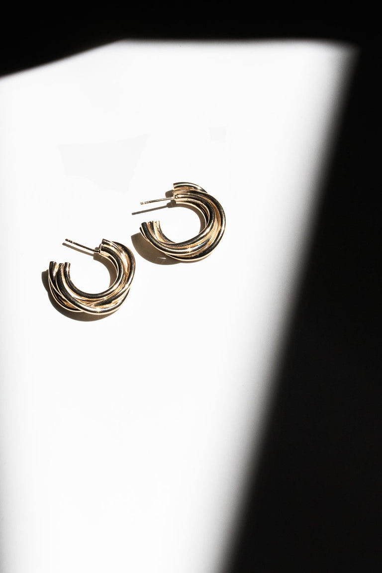 Rencontre - Boucles d'oreilles en Vermeil