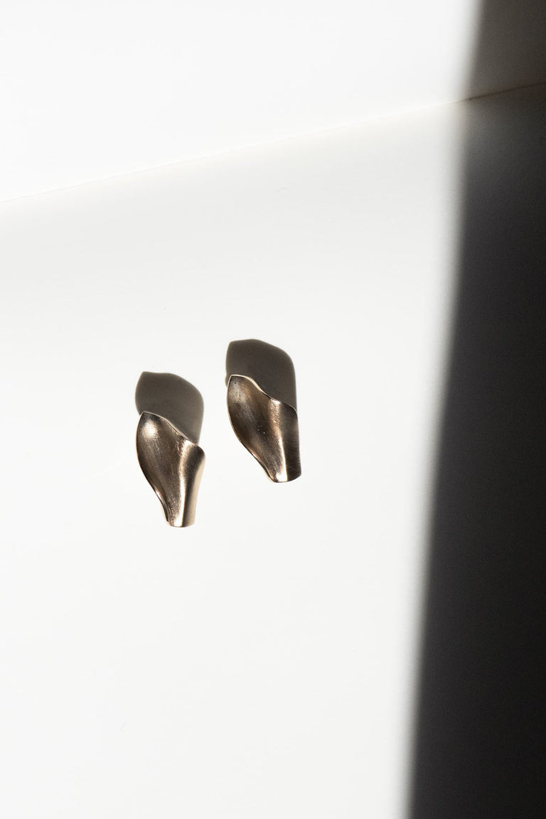 Unfolded - Gold Vermeil Earrings
