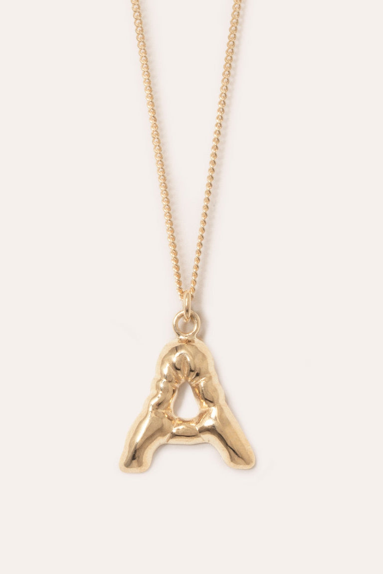 Classicworks™ A - Gold Vermeil Necklace
