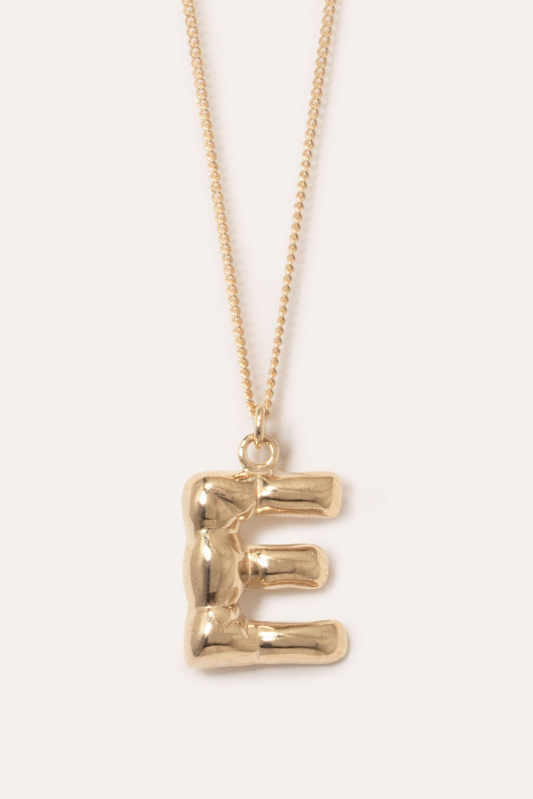 Classicworks™ E - Gold Vermeil Necklace
