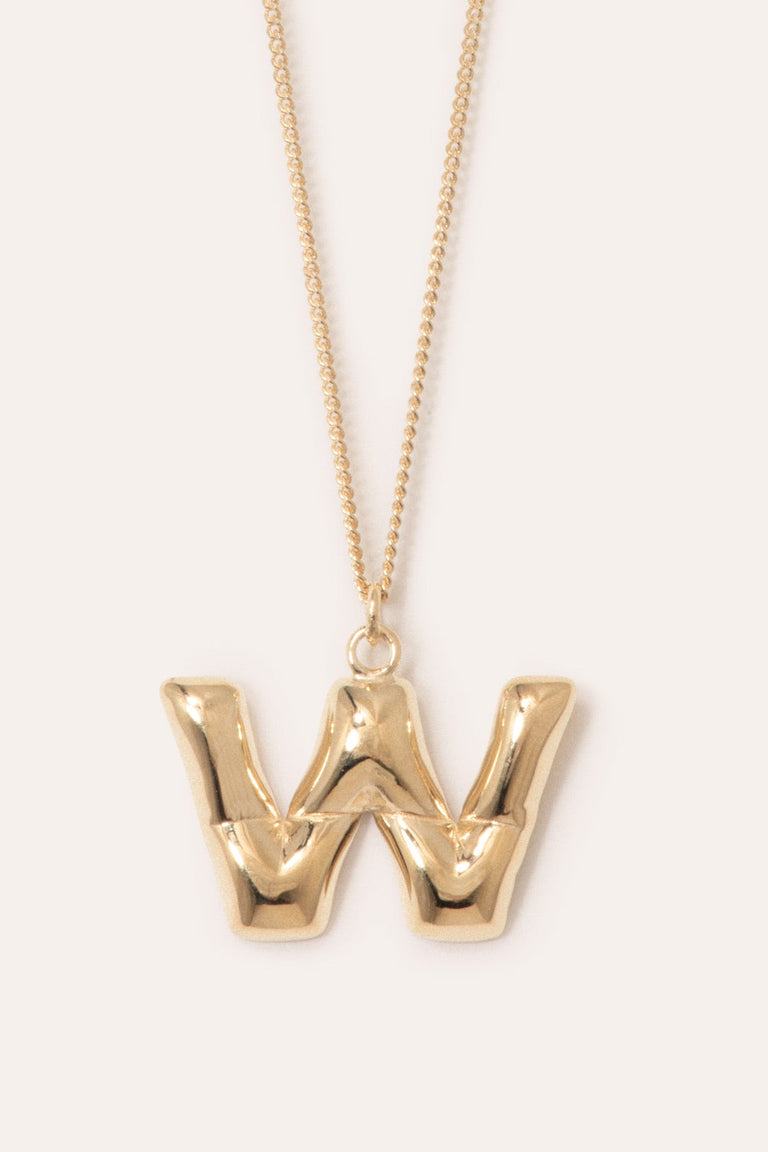 Classicworks™ W - Gold Vermeil Necklace