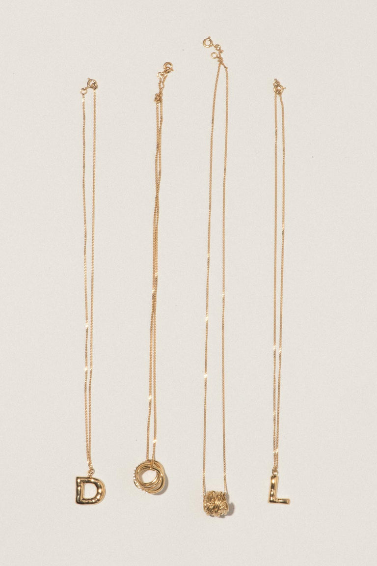 Classicworks™ D - Gold Vermeil Necklace