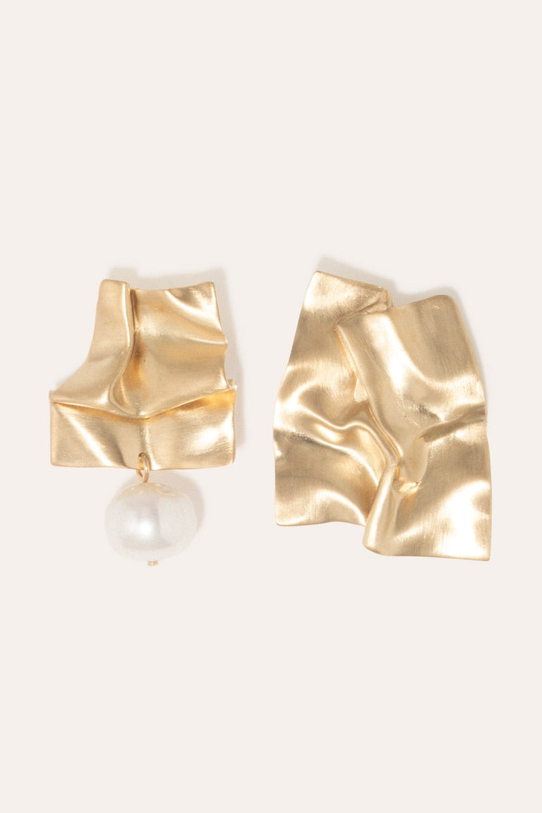 Cohesion - Gold Vermeil Earrings
