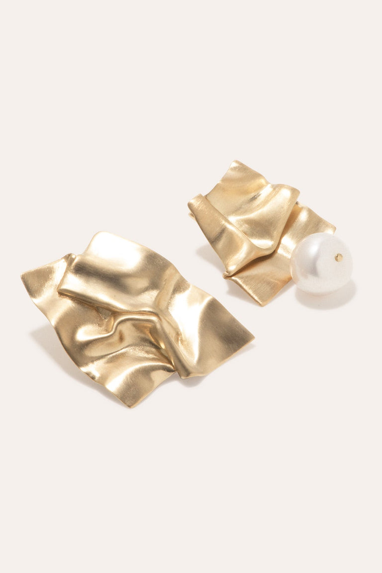 Cohesion - Boucles d'oreilles en vermeil