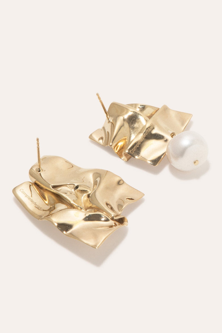 Cohesion - Boucles d'oreilles en vermeil