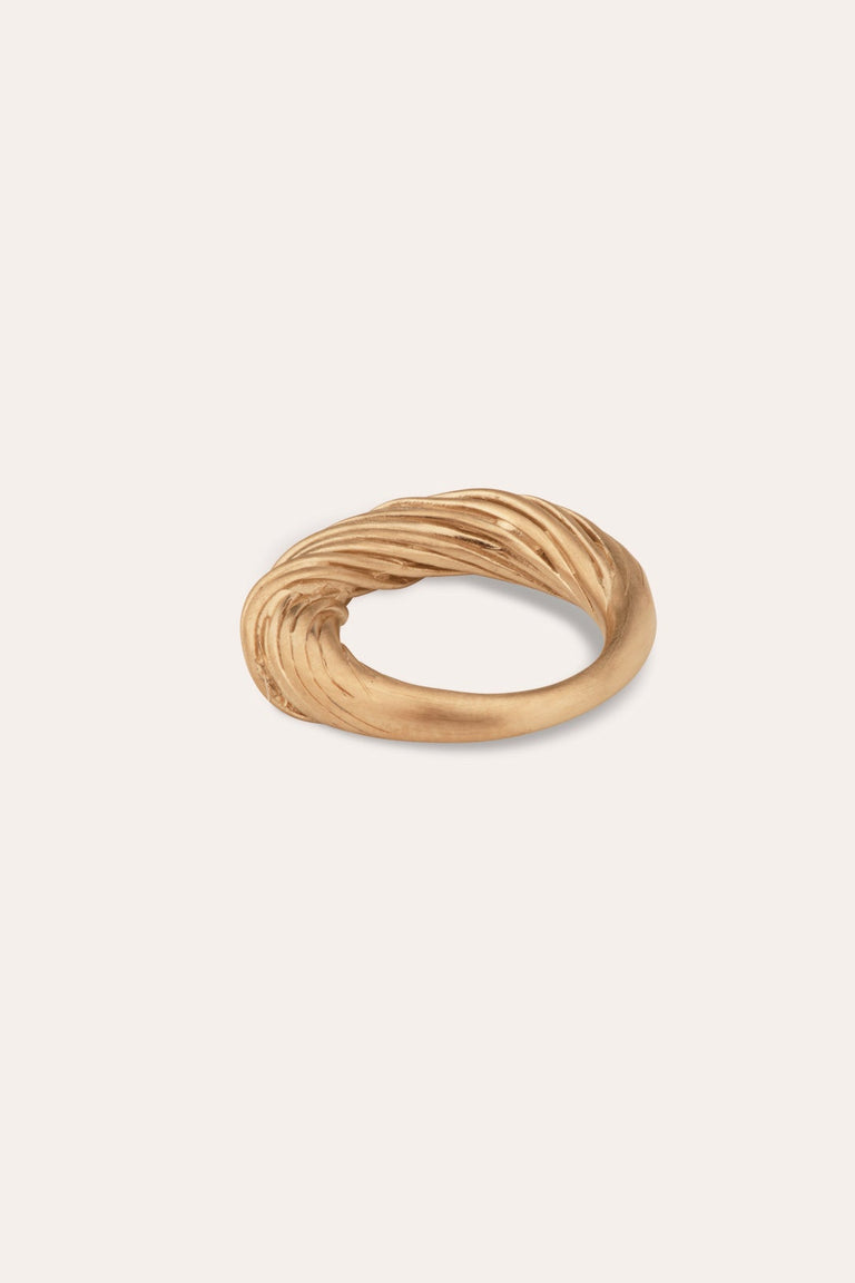 Woven - Gold Vermeil Ring