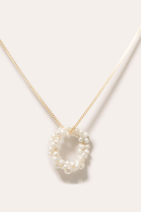 Drift - Pendentif perle d'eau douce et vermeil