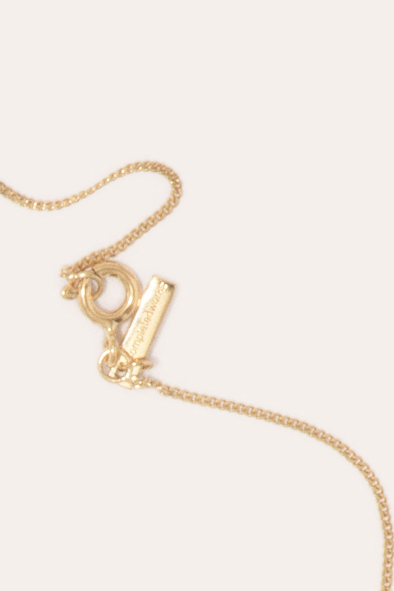 Drift - Pearl and Recycled Gold Vermeil Pendant