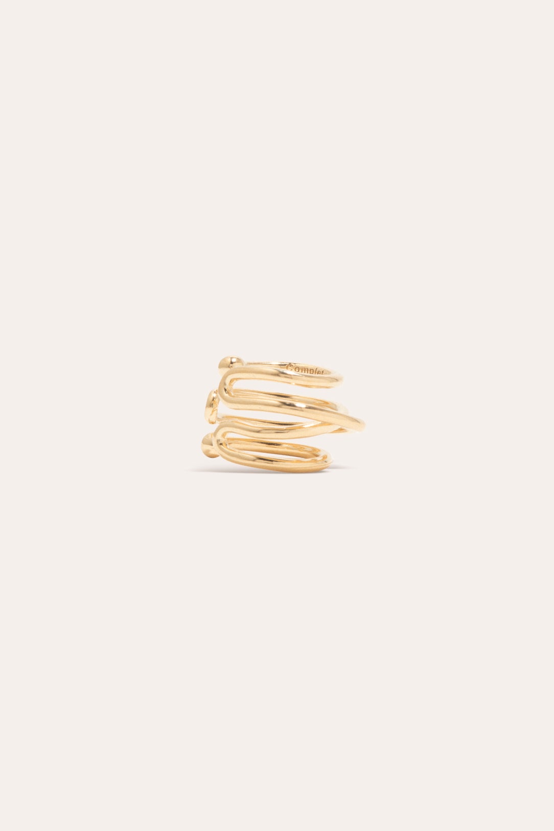 Blast Vermeil Ear Cuff