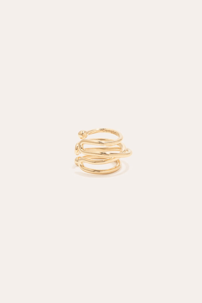 Blast - Gold Vermeil Ear Cuff
