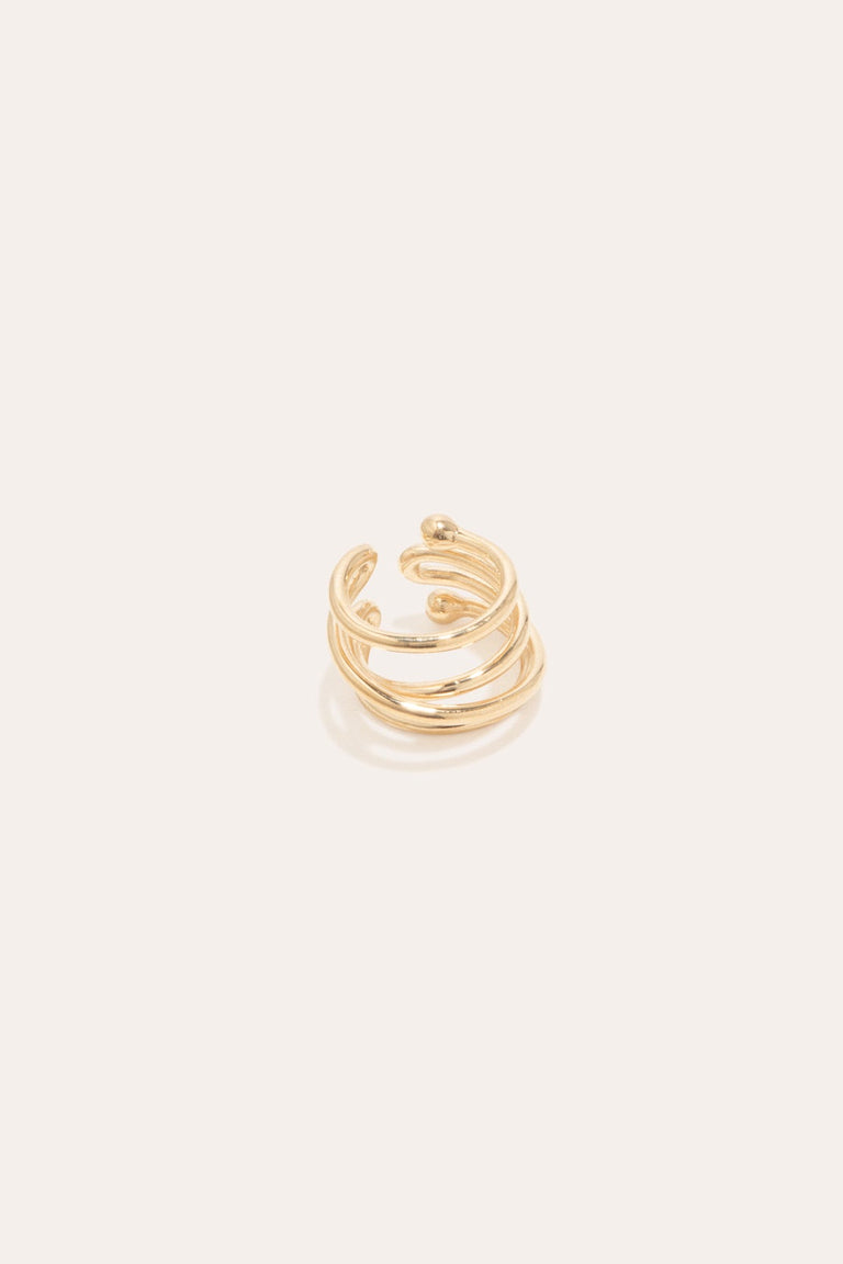 Blast - Gold Vermeil Ear Cuff