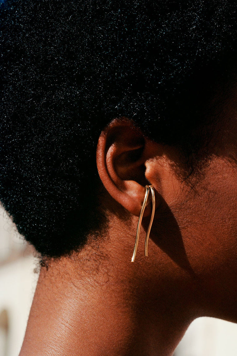 Surge - Gold Vermeil Earring