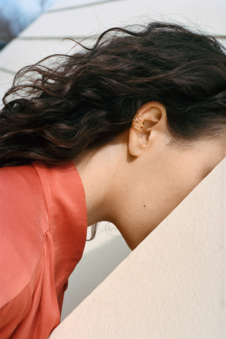 Blast - Gold Vermeil Ear Cuff