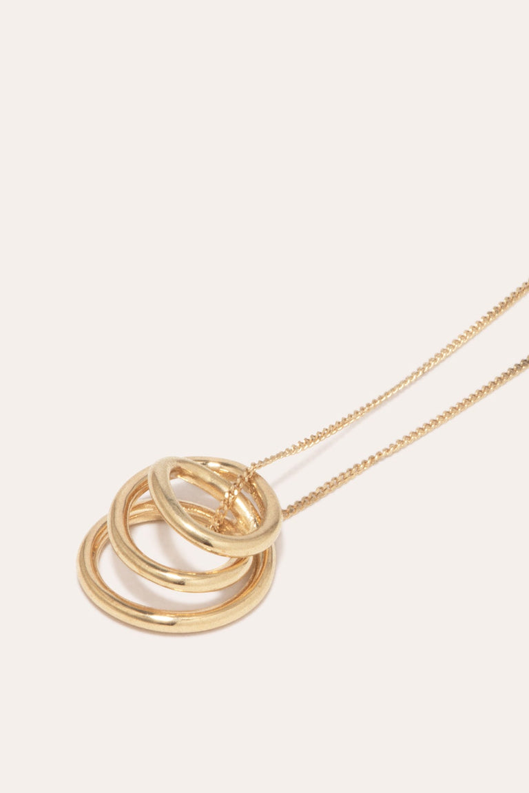 Flow - Pendentif en vermeil